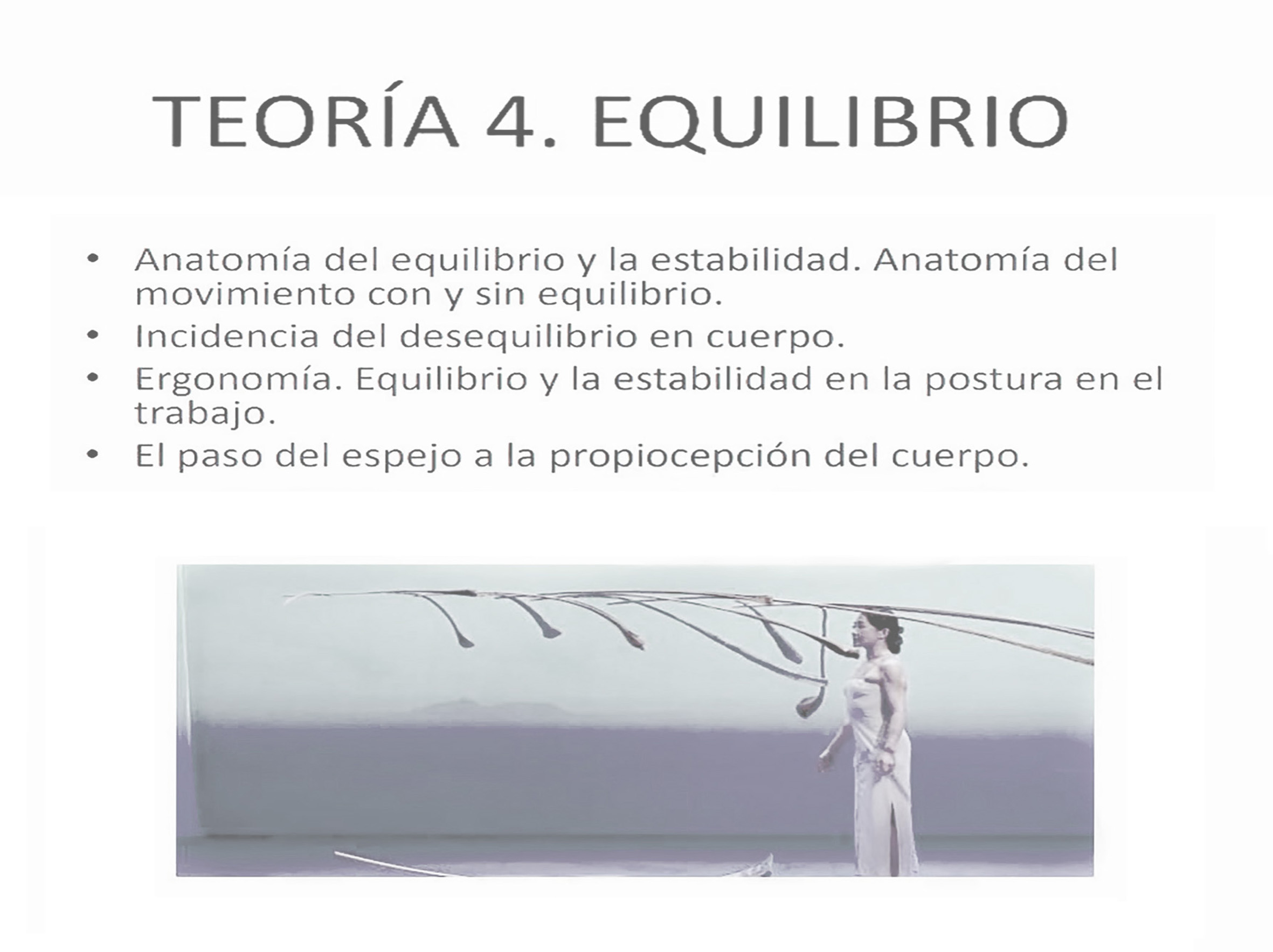 Teoria Equilibrio